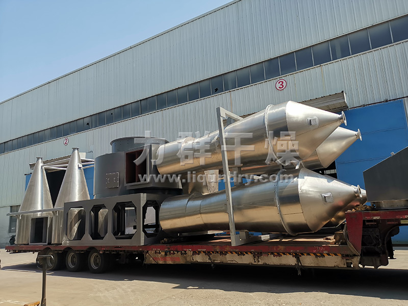 豆腐渣貓砂20型閃蒸干燥機裝車發貨